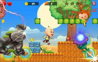 Upin Jungle Run Adventure ảnh chụp màn hình 1