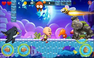 Upin Jungle Run Adventure captura de pantalla 2