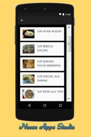 Aneka Resepi Sup For Android Apk Download
