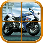Bike Puzzle Games for Boys icon