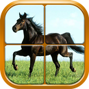 Jeux de Chevaux Puzzle Fille APK