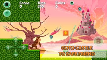 برنامه‌نما Super Monkey Hero World - Adventure of Jungle عکس از صفحه