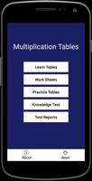Multiplication Tables पोस्टर