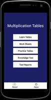 Multiplication Tables الملصق