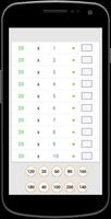 Multiplication Tables تصوير الشاشة 3