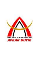 Online Baju Murah Afkar Butik poster