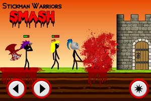 برنامه‌نما Stickman Warriors Smash عکس از صفحه