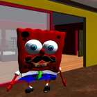 Neighbor Bob. Hello Red Sponge 3D icon
