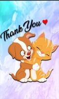 Thank You Stickers HD تصوير الشاشة 1