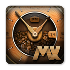 MXHome Coffee Watch Free Theme Zeichen