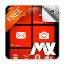 Windroid transparent MX theme-APK