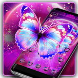 Neon Colorful Butterfly Theme icon