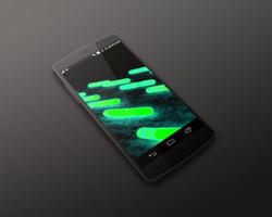 Neon Capcules HD LiveWallpaper imagem de tela 1