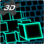Neon Cube Cells 2 3D Live Wallpaper