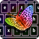 Neon Butterflies Keyboard APK