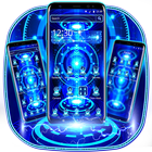Néon Hologramme Tech Thème icône