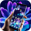 Neon Lotus Fluorescent Theme