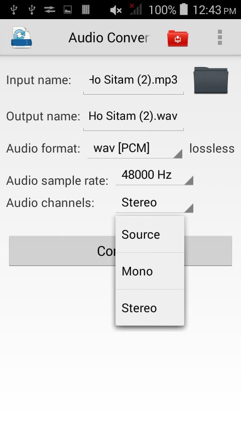 Mp2 Audio Converter APK pour Android Télécharger