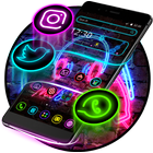 Neon Music Light Theme icon