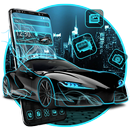 APK Neon Sports Car Theme