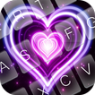 Color Neon Love Keyboard