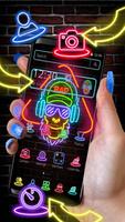 برنامه‌نما Neon Rap DJ Monkey Theme عکس از صفحه