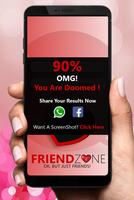 Friend Zone Calculator Cartaz