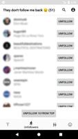 Instafollowers for Instagram: unfollowers, likers capture d'écran 1
