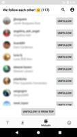 InstaData for Instagram: top likers, unfollowers 截图 2