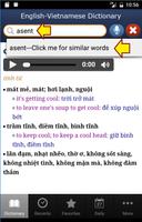 English-Vietnamese Dictionary capture d'écran 3
