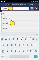 French-Vietnamese Dictionary captura de pantalla 1