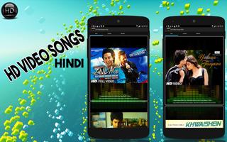 HD Video Songs Hindi Plakat