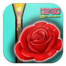 Rose Zipper Lock Screen HD APK