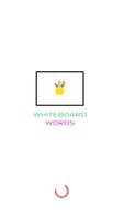 Whiteboard - Words Plakat