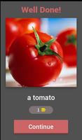 برنامه‌نما Guess! Fruits and vegetables عکس از صفحه