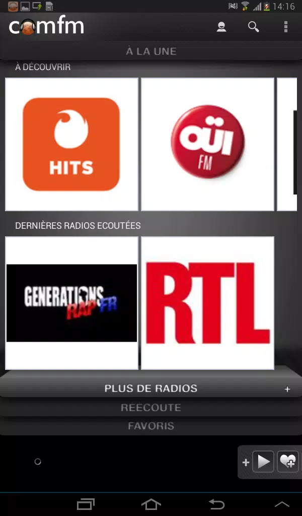 ComFM Radio for Android TV APK pour Android Télécharger