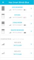 Neo Smart Blinds Blue 포스터