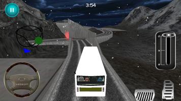 Snow Bus Driving Simulator capture d'écran 1