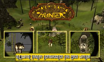 Ultimate Wild Animals Hunter capture d'écran 2