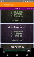 Android Sensor โปสเตอร์