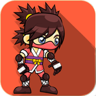 Ninja Girl Gravity Game icono
