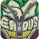 Joker Zipper Lock Screen