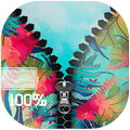zipper lock screen 4K