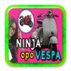 ikon Ninja opo Vespa | Nella Kharisma