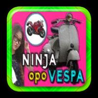 Ninja opo Vespa | Nella Kharisma Affiche