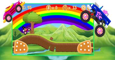 Nela Princess Hill Climber - Super Rider Adventure 截圖 1