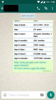 Umur kalkulator screenshot 3