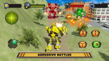 Autobots Robot Car War Games اسکرین شاٹ 1