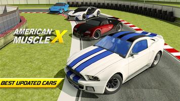 American Muscle Car Drift Racing Simulator स्क्रीनशॉट 1
