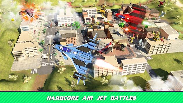 Flying Jet Robot War Simulator banner